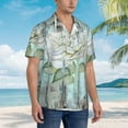 thumbnail image 5 of Fotbe Vintage Rose1 Hawaiian Shirt For Men Unisex Summer Beach Casual Short Sleeve Cotton Linen Button Down Shirts-X-Large, 5 of 9