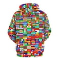 thumbnail image 3 of FLAGS OF THE WORLD 3D Print Hoodie Men Women Autumn Thin Pullover Sweatshirt Vintage Streetwear Tops, 3 of 6