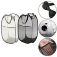 thumbnail image 4 of Folding Laundry Basket Storage Bag - Portable Camping Bags for Clothes, 4 of 5