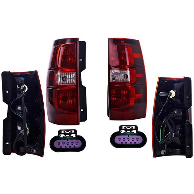Par de Calaveras Depo Compatible Con Chevrolet Suburban 2007-2014 Lado der/izq