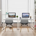 thumbnail image 3 of FCH Computer Desk, 43.3 Inch Office Table, Multifunctional Modern Desk, Suitable for Gaming, Studying, Home Office, White, 3 of 18