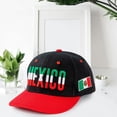 thumbnail image 3 of Jiibva Mexican Embroidered Baseball Cap Unisex Mexican Flag Hip Hop Hat Mexican Outdoor Recreational Sports Cap, 3 of 7