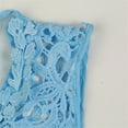 thumbnail image 6 of Riforla Women Lace Applique Elegant Coral Bridesmaid Dresses Wedding Guest Dress Dresses for Women Blue XXL, 6 of 7