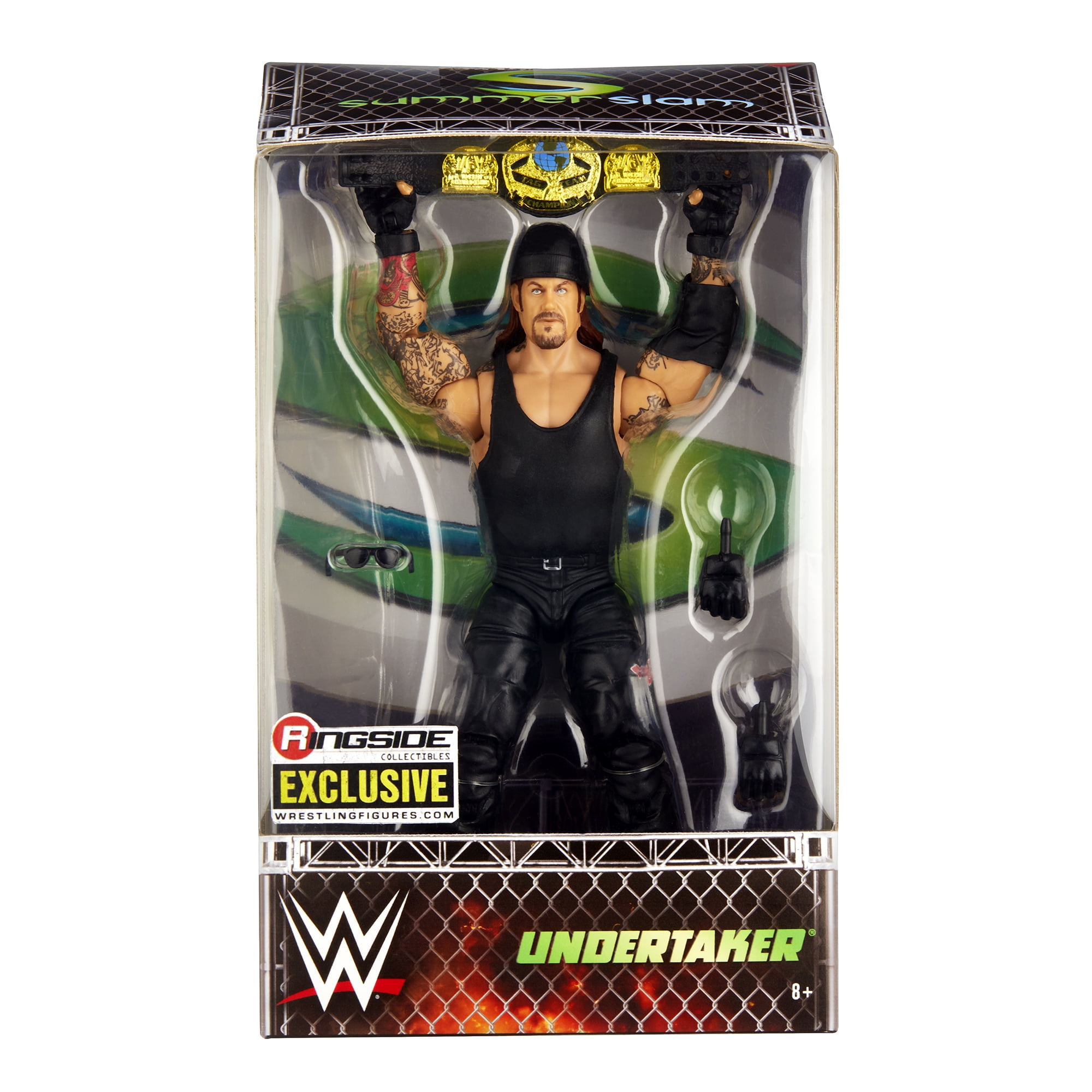 WWE Undertaker Summerslam Series 1998 Wrestling Action Figure Mattel 