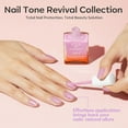 thumbnail image 6 of modelones Nail Strengthener Jelly Purple Nail Repair for Damaged Nails Strengthening Polish 15ml Nail Growth and Strengthener Natural Concealer Foundation Nail Care Gifts for Women, 6 of 9