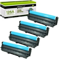 greencycle CE314A Compatible Imaging Drum Replacement for HP 126A CE314A Drum for LaserJet CP1025 CP1025nw MFP M175nw M176nw M177fn M177fw Pro M275 Laser Printer (4 Pack, Black / Color)