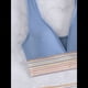 thumbnail image 5 of Bikini de Dos Piezas para Mujer, Cintura Alta, Cuello Halter, Traje de Baño, Gris Azul, XL, 5 of 7