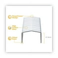 thumbnail image 2 of "B8 Powercrown Premium Staples, 0.25"" Leg, 0.5"" Crown, Steel, 5,000/box | Bundle of 2 Boxes", 2 of 5
