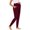 #Wine, variant on DPTALR Women's Fashion Solid Color High Waist Slim Fit Flared Pants,Wine,Size S,Women's Plus ,Young Adult Tops,2026 Trendy Fashion Pants