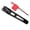 Black, variant on Metal Alloys Flashlights Clamps Light Weight Flashlights Back Clip for EDC37 EDC29 EDC25 EDC23 Quick Installation