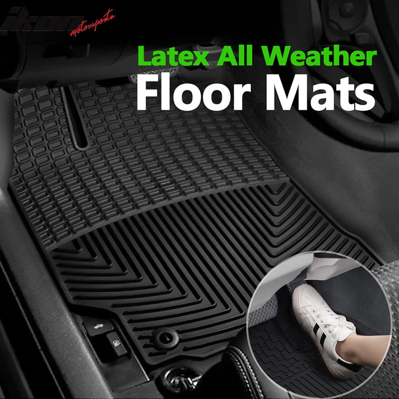 Compatible with 1217 Toyota Camry Latex All Weather Floor Mat Carpet