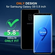Galaxy S9 Waterproof Case (Not Fit S9+), Shockproof Built-in Screen Protector Case Full-Body Rugged Resistant Protective Hard Cover For Samsung Galaxy S9, Black