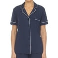 thumbnail image 4 of White Mark Women's Solid Short Pajama Set, 4 of 6