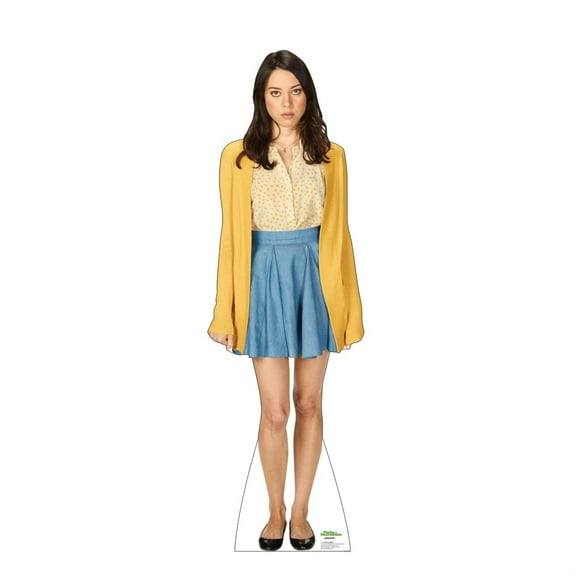 Cardboard People April Ludgate Cardboard Cutout Standup - Parks and Recreation (TV Series)