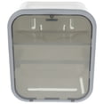 thumbnail image 1 of Portarrollos de papel higiénico de pared, transparente, sin perforaciones, organizador de pared para baño, 1 of 6