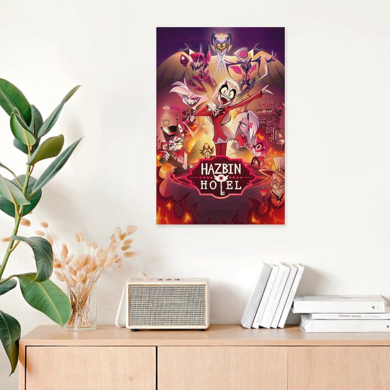 KADRTEBC Helluva Boss Hazbin Hotel Amerikaanse tv cartoon 1 canvas