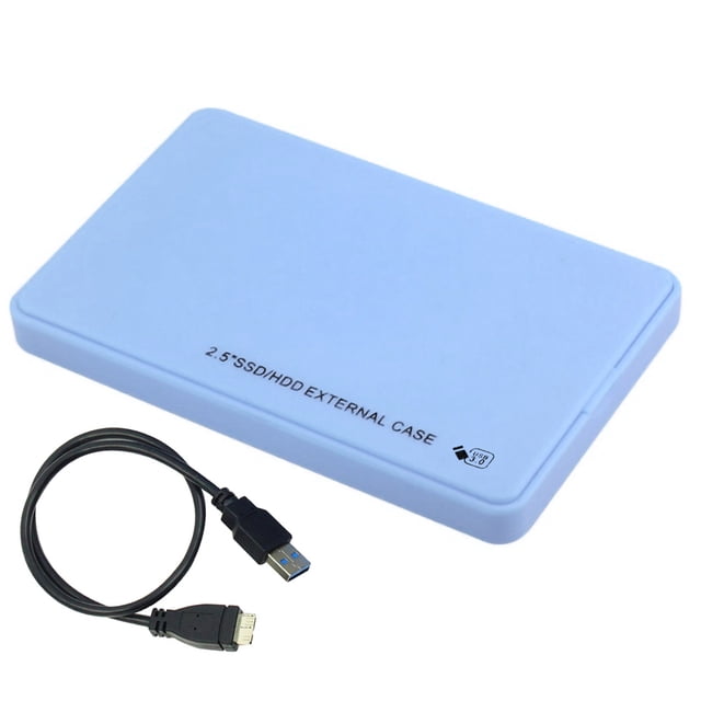 Mobile External Case, Universal Compatibility 2.5in 5Gbps Hard Drive Disk Case for Notebook