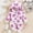Purple, variant on WOYY Girls Fuzzy Jumpsuit Heart Print Zipper Hooded Romper Winter Union Suit