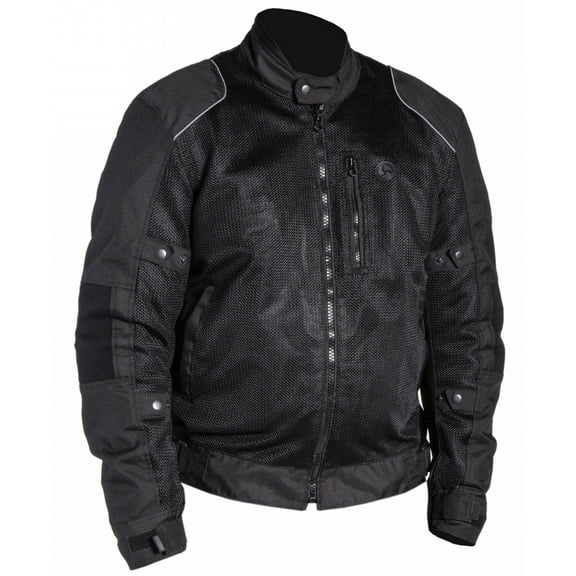 Fulmer 510 Outbreak Mens Textile Motorcycle Jacket Black MD