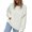 C-Beige216, variant on DHFJKG Women's Knitted Pullover Sweater Solid Color Crew Neck Long Sleeved Loose Fit Top Knitwear Rope Oversized Cozy Tops