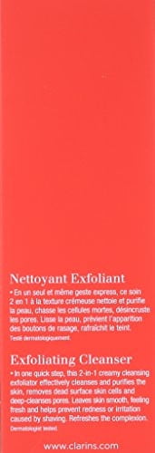 clarins 2 in 1 exfoliating cleanser