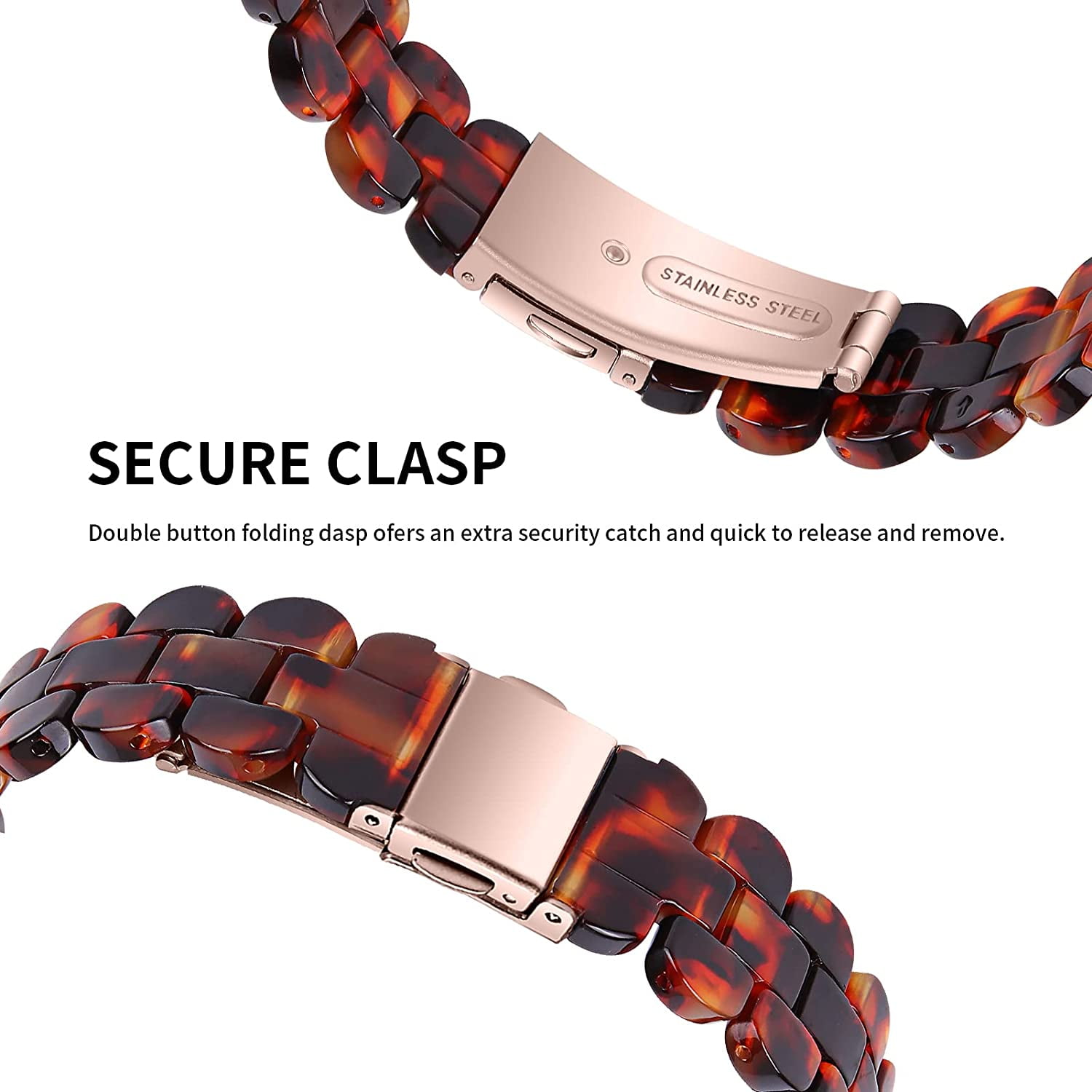 REQO Resin Bands Compatible with Fitbit inspire 3 Health & Fitness Tracker Watch, Replacement Stylish Bracelet Resin Sport Strap Wristbands for Fitbit inspire 3 for Women Men Girl Boy