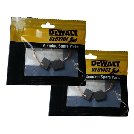 DeWalt 2 Pack of Genuine OEM Replacement Brush Sets # N257540-2PK