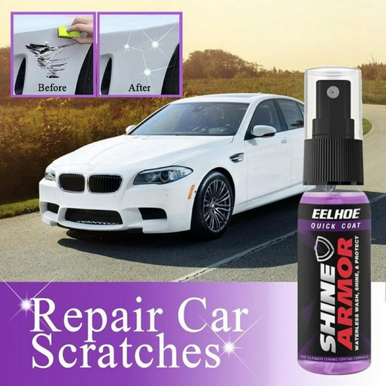 Protection Quick Car Coating Spray,Ceramic Spray,Purple Coating Hand Spray  Wax Micro Crystal Automobile Coating Agent Spray Coating Automobile Nano  Coating Agent-30ml 