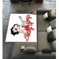 thumbnail image 1 of DEYOU Anime Betty Boop Pattern Area Rugs 3 x 5ft Floor Carpet Mat for Living Dinning Room Bedroom Kitchen Hallway Office Decor, 1 of 6