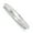 Colorname Misc: Silver, variant on Sterling Silver 7mm Fancy Hinged Bangle Bracelet - 9.5 Grams
