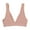 Pink, variant on Bralette for Women Yoga Sports Wireless Cami Bra Seamless Deep V Neck Triangle Workout Comfy Underwear