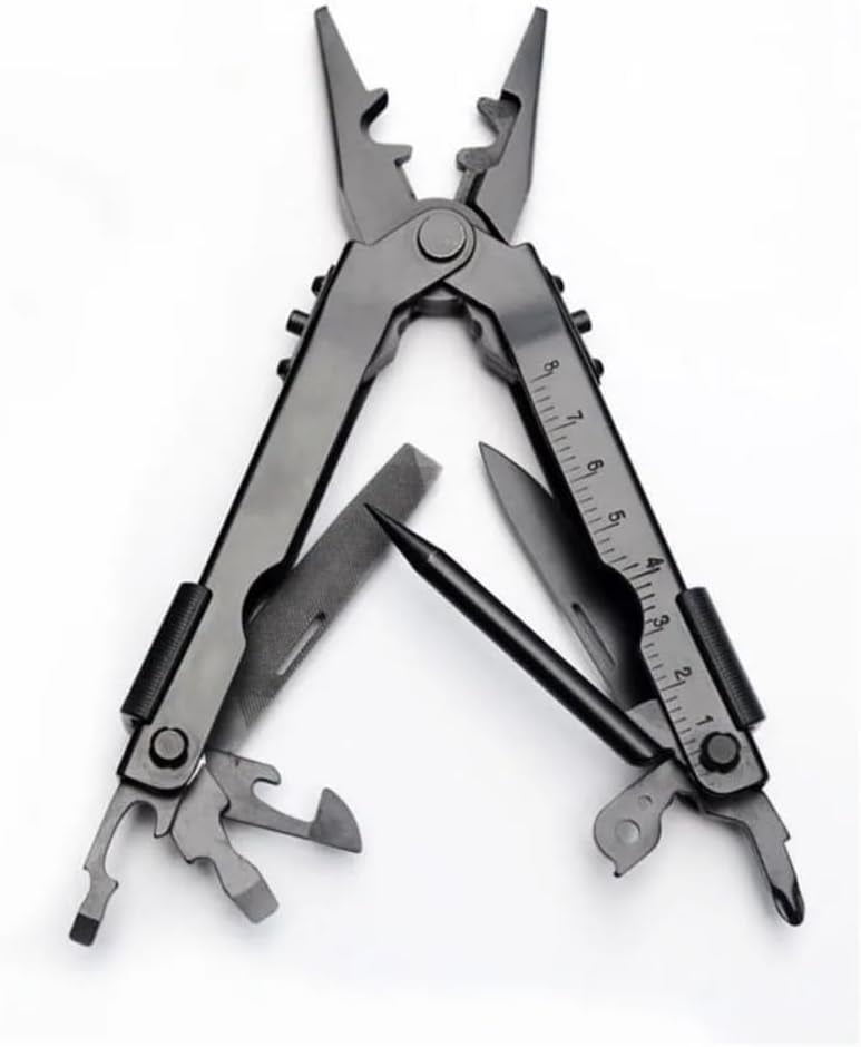 13 in 1 Portable Multifunction Tool Pliers Screwdrivers ire Stripper Folding Plier Pocket Cutter EDC Combination Tools for Outdoor Camping Fishing