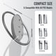 thumbnail image 5 of Base Antideslizante Soporte Vertical Metal para Consola PS5 Pro/PS5 Slim/PS5 (gris), 5 of 5