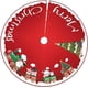 thumbnail image 2 of Wmhnj Juego de 2 faldas para rbol de Navidad con estampado festivo, protector circular inferior para decoracin de fiestas navideñas, apto para uso interior y exterior., 2 of 3