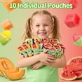 thumbnail image 3 of Amos Peelerz Gummy Candy Melon Mix, Natural Flavor Peelable Gummy Candy, 8.47oz (1Pack), 3 of 7