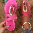thumbnail image 5 of Willtoo Flat Sandals for Women Dressy Summer Slip On Sandals Beach Sandals Non Slip Comfortable Flip Flops with Arch Support, 5 of 5