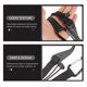 thumbnail image 3 of unbranded Gancho Reutilizable Negro Para Colgar Guantes Y De Béisbol Con Clip Para Y Casco, 3 of 8