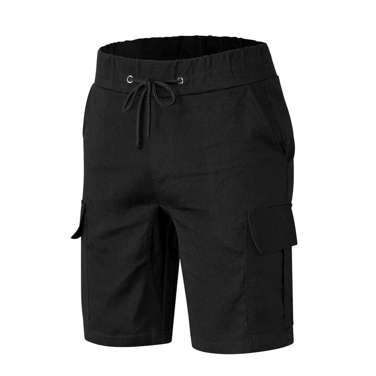Gubotare Shorts Men Big and Tall Men's Hiking Cargo Shorts Quick Dry Golf Outdoor Casual Travel Shorts with Multi Pocket for Work Camping Fishing