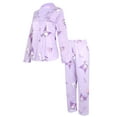 thumbnail image 7 of Roffatide Kuromi Pajamas for Women Soft Sleepwear Long Sleeve Top and Pajama Pants 2 Piece Lounge Sets, Purple M, 7 of 7