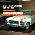thumbnail image 4 of CAFORKP 3mm x 4ft x 8ft Black SBR Rubber Mat, Diamond Tread Garage Flooring, 4 of 11