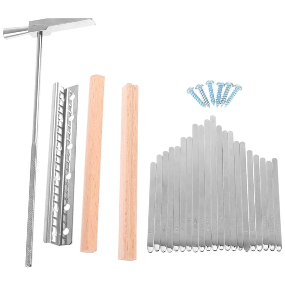 WORGEOUS 1 Set Kalimba Keys Thumb Piano Keys Music Instrument Accessories (Assorted Color)