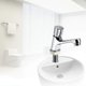 thumbnail image 3 of Self Closing Chrome Time Delay Faucet Water Saving Time Delay Basin Sink Faucet Faucet For Kitchen Bathroom Public Silver, 3 of 5