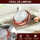 thumbnail image 4 of Batería de Cocina de Acero Inoxidable de 20 Piezas, Juego de Ollas y Sartenes Antiadherentes con Juego de Cuchillos para Estufas de Inducción, Eléctricas y Gas, 4 of 8