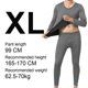 thumbnail image 2 of Ropa interior térmica para hombre, calzoncillos largos con forro de lana, conjunto de ropa interior larga para clima frío, parte superior e inferior de invierno, 2 of 7
