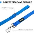 thumbnail image 6 of azuza Dog Collar and Leash Set Nylon Collar Leash for Small Medium and Large Dogs, 6 of 10