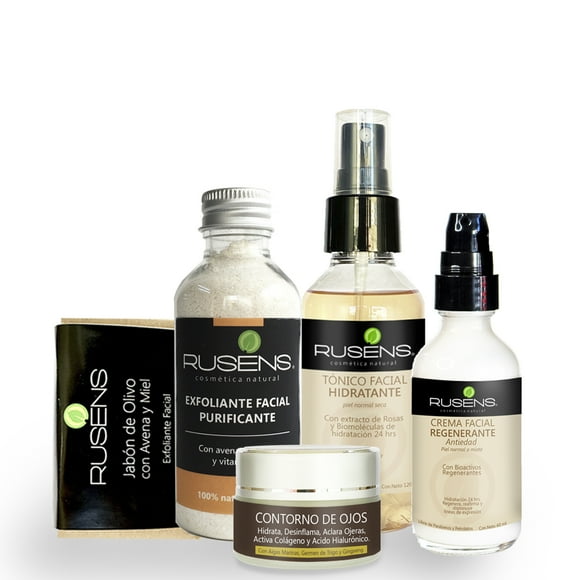 Kit Facial RUSENS Hidratación profunda y protección solar