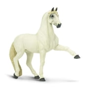 Safari Ltd. Andalusian Stallion Figurine - Realistic 4.5 Horse Figure - Educational Toy for Boys, Girls, Kids Ages 3+