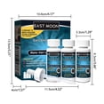 thumbnail image 2 of East Moon Men's Hair Care Serum Men's Hair Cuidado nutricional Esencia hidratante, 2 of 10
