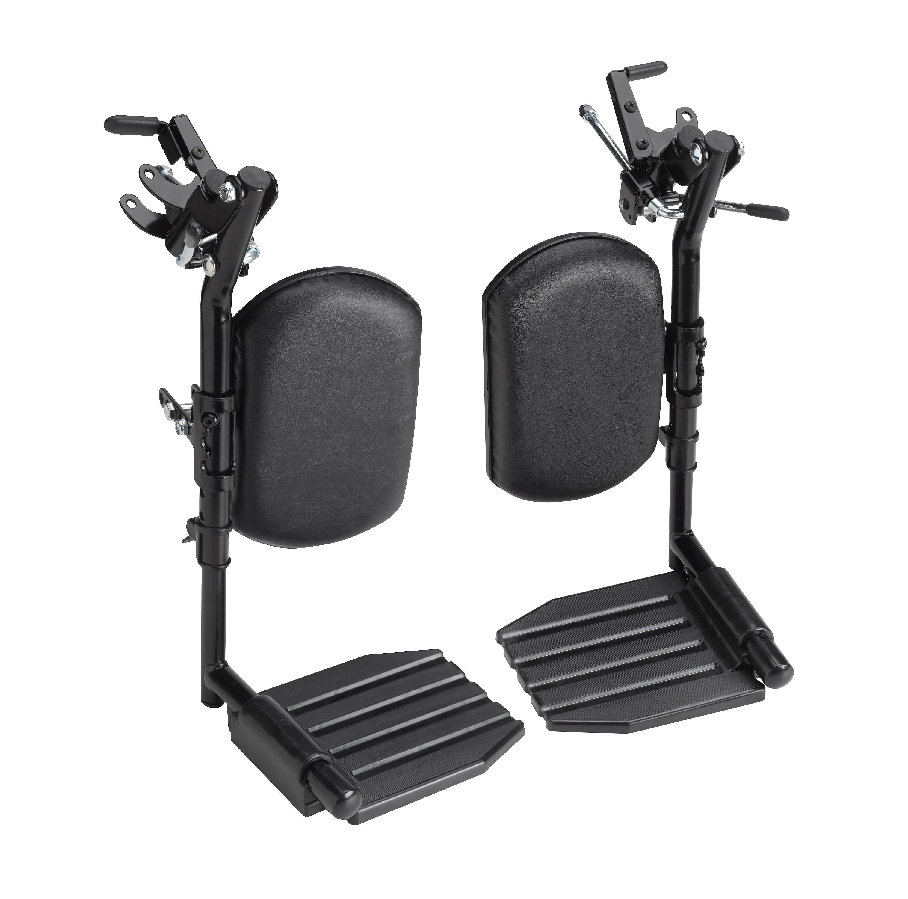 Invacare Wheelchair Hemi Elevating Legrests, Composite Footplates