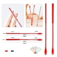 thumbnail image 3 of Extra Long Straw Cleaning Brush with Silicone Bristles - Flexible, Easy to Clean, Ideal for Water Bottles and Kids Cups, 3 of 8